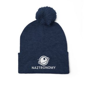 Naztronomy - Pom-Pom Knit Cap (Embroidery)